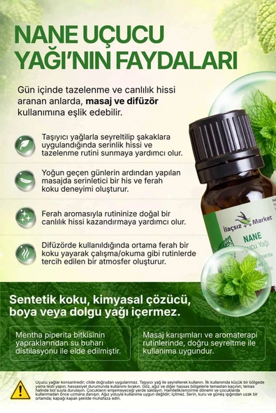 Nane Yağı / 10 ml (Tıbbi) - Resim 4