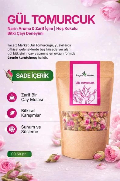 Gül Tomurcuk / 50 gr. ürün görseli 1