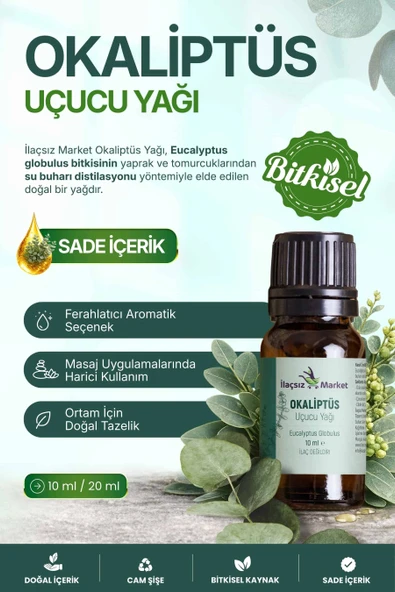 Okaliptüs Yağı / 10 ml (Tıbbi) ürün görseli 1