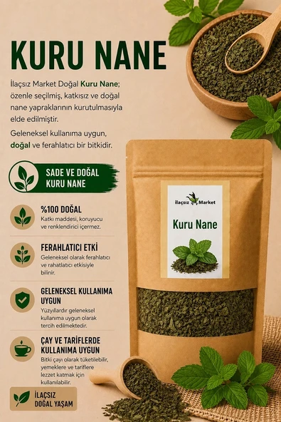 Kuru Nane / 50 gr. ürün görseli 1