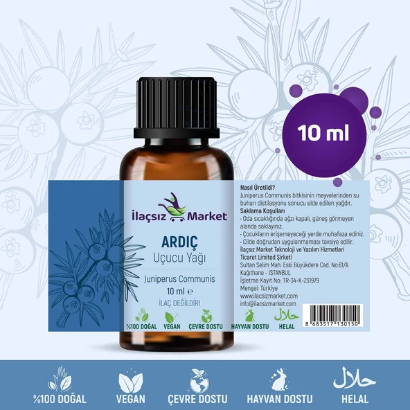 Ardıç Yağı / 10 ml (Tıbbi) - Resim 5