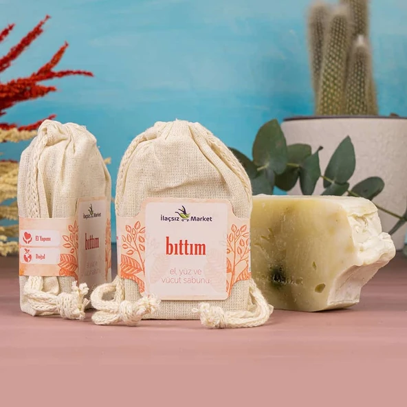 Bıttım Sabunu (Bitkisel Katı Şampuan) / 120 gr. ürün görseli 1