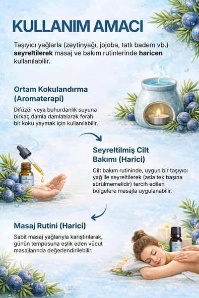 Ardıç Yağı / 10 ml (Tıbbi) - Resim 2