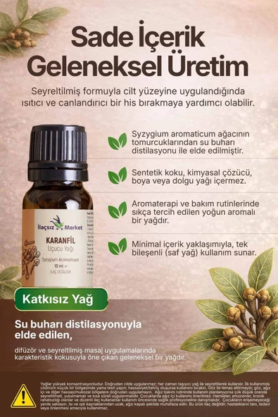 Karanfil Tomurcuk Yağı / 10 ml - Resim 3