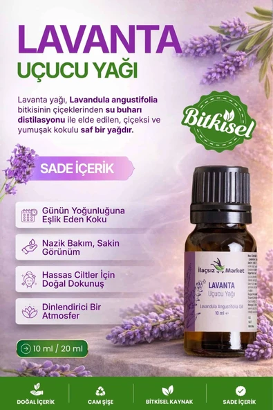 Lavanta Yağı (Angustofolia) / 10 ml ürün görseli 1