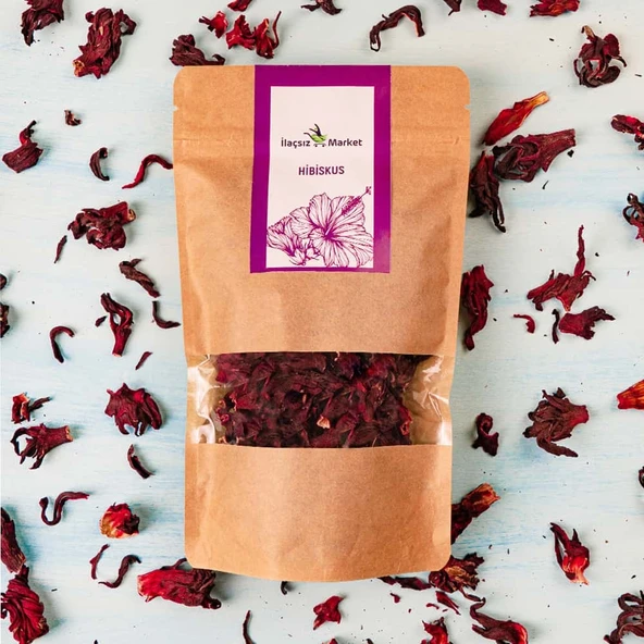 Hibiskus (Hatmi Çiçeği) / 50 gr. - Resim 3