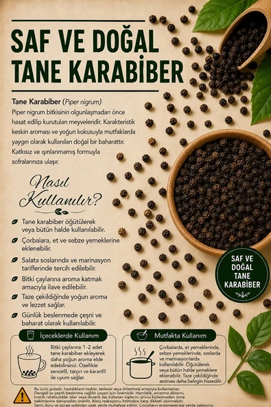 Tane Karabiber / 50 gr. - Resim 2