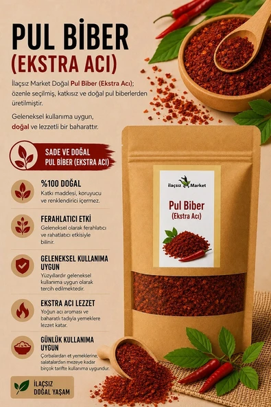 Pul Biber (Ekstra Acı) / 50 gr. ürün görseli 1