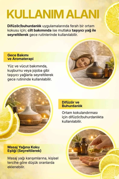 Limon Kabuğu Yağı / 10 ml - Resim 2