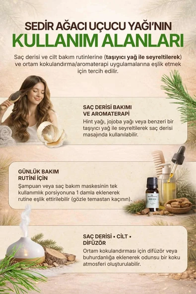 Sedir Ağacı Yağı / 10 ml - Resim 2