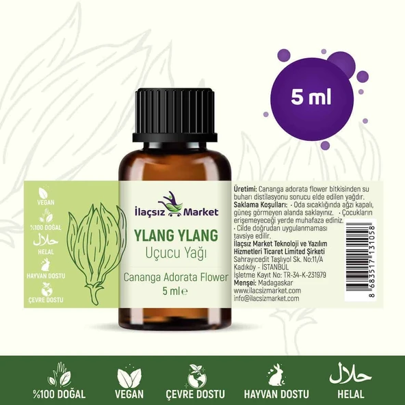 Ylang Ylang Yağı / 5 ml ürün görseli 1