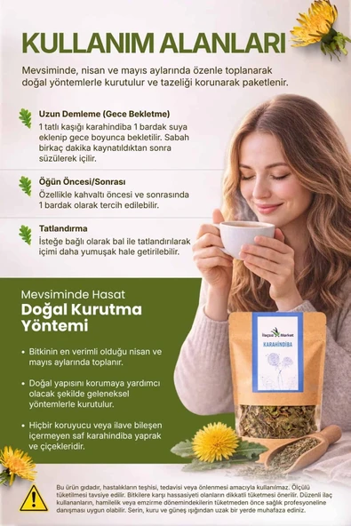 Karahindiba / 50 gr. - Resim 2