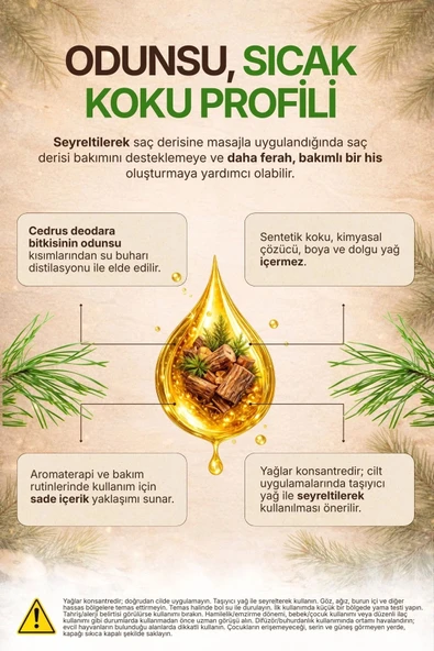 Sedir Ağacı Yağı / 10 ml - Resim 3