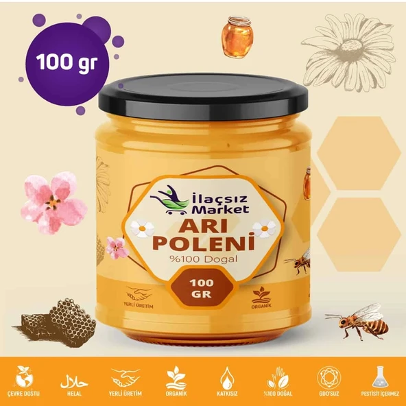 Doğal Arı Poleni / 100 gr ürün görseli 1