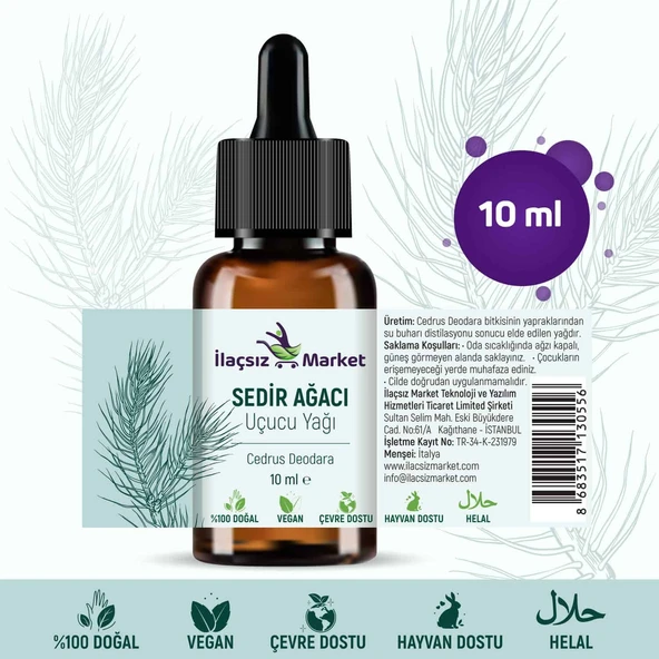 Sedir Ağacı Yağı / 10 ml - Resim 5
