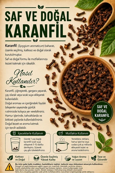 Karanfil / 50 gr. - Resim 2