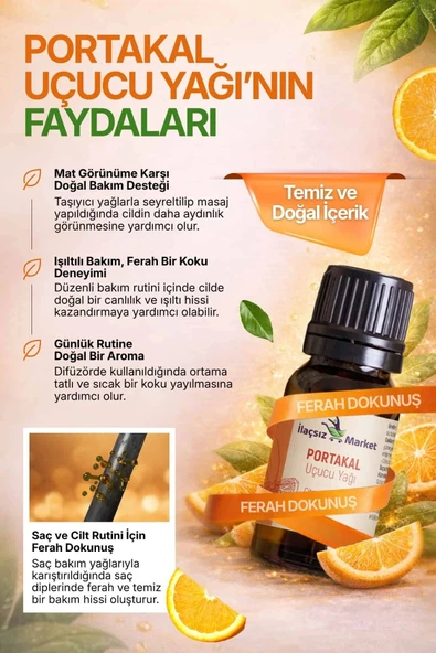 Portakal Yağı / 10 ml - Resim 3