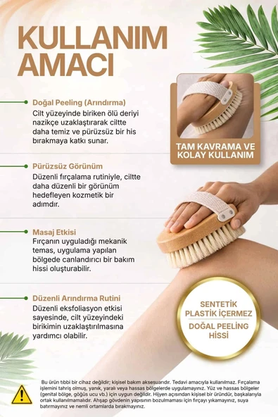 Doğal At Kılı Fırçası - Resim 2