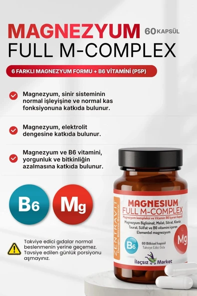 Magnezyum FULL M-COMPLEX Zentravit %50 İNDİRİM - Resim 2