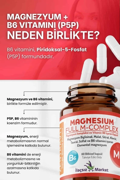 Magnezyum FULL M-COMPLEX Zentravit %50 İNDİRİM - Resim 5