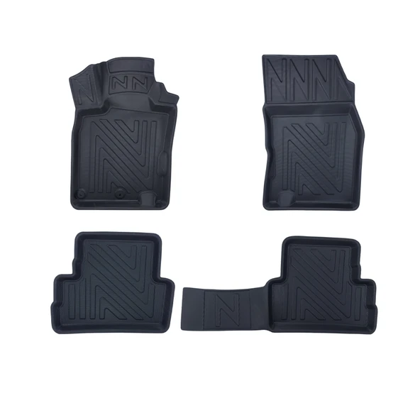 Nissan Qashqai 2013-2021 Premium Seri Araca Özel 3D Havuzlu Oto Paspas ürün görseli 1