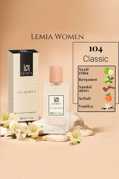 LEMİA 104 Burber Classic Kadın Edc 50ml ürün görseli 1
