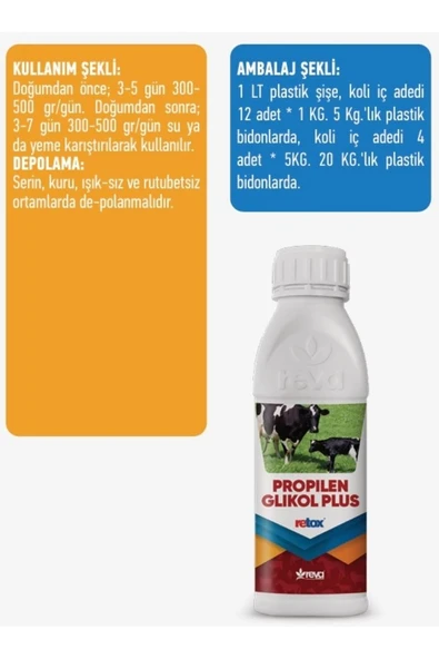 Hs Tarım Retox Propilen Glikol Plus 5 KG - Resim 5