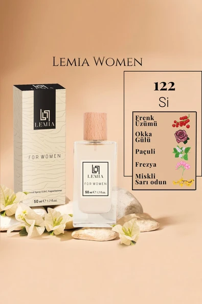 LEMİA 122 Si Kadın Edc 50ml ürün görseli 1