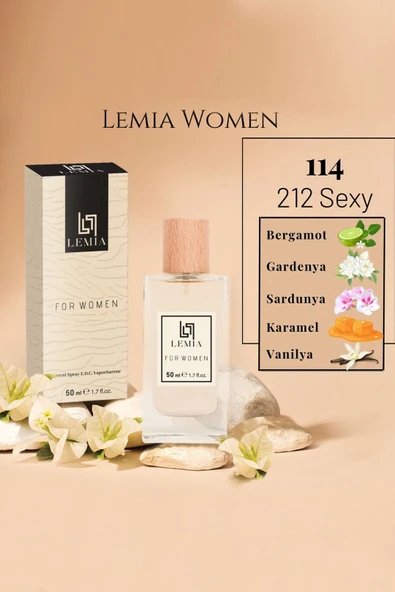 LEMİA 114 212 Sexy Edc 50ml ürün görseli 1