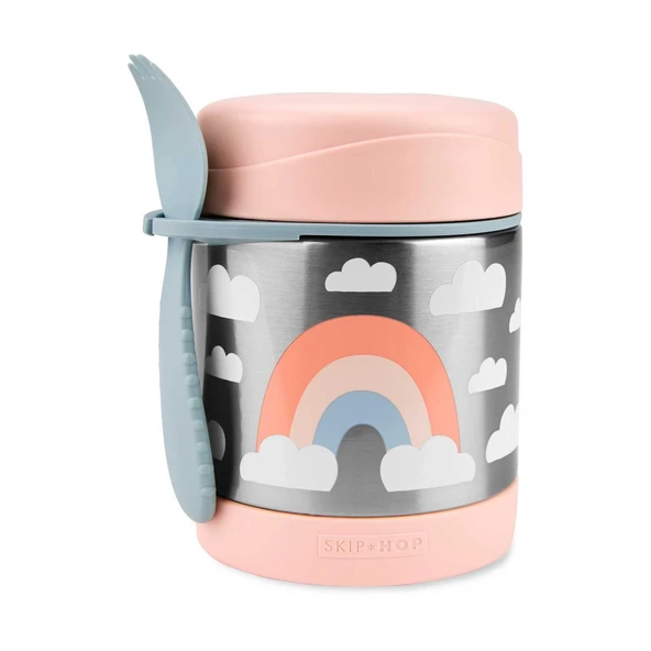 Skip Hop Zoo Paslanmaz Çelik Termos 325 Ml Gökkuşağı ürün görseli 1