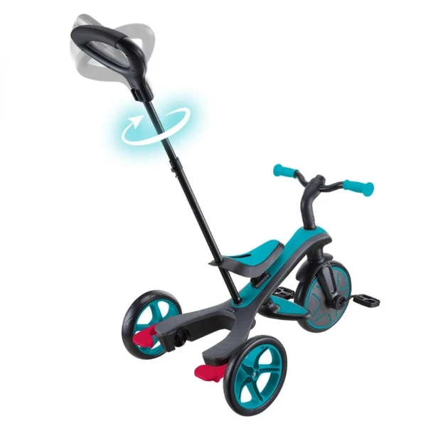 Globber Explorer 4in1 Trike Bisiklet Mavi - Resim 5