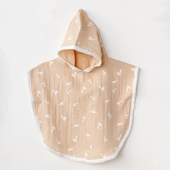 Andywawa Ac24511 Müslin Smil All Day Bebek Panço Beige ürün görseli 1
