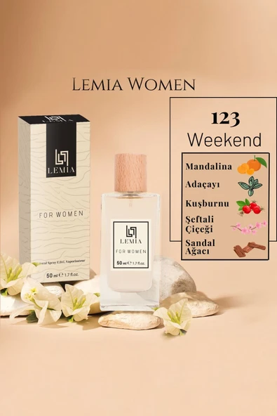 LEMİA 123 Wecend Kadın Edc 50ml ürün görseli 1