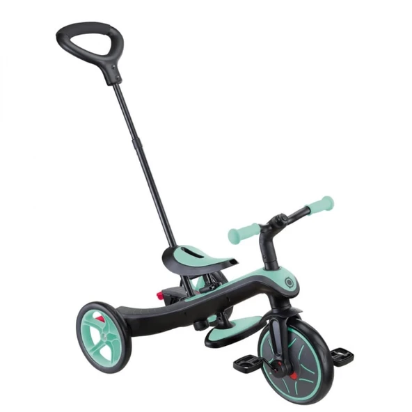 Globber Explorer 4in1 Trike Bisiklet Mint Yeşili - Resim 7