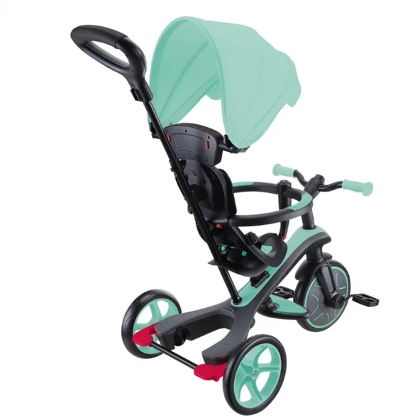 Globber Explorer 4in1 Trike Bisiklet Mint Yeşili - Resim 4
