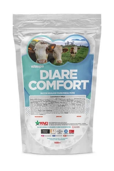 Hs Tarım Vetasupra Diare Comfort 1 KG Sindirim Sistemi Bozuklukları İçin Hayvan Yem Katkısı ürün görseli 1