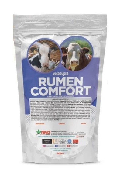 Hs Tarım Vetasupra Rumen Comfort 1 KG Canlı Ağırlık Artışı İçin Hayvan Yem Katkısı ürün görseli 1