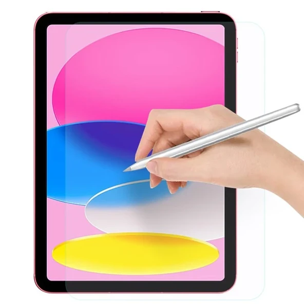 iPad 10 2022 10.9 inc Uyumlu Temperli Cam Tablet Ekran Koruyucu ürün görseli 1