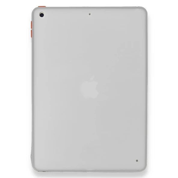 iPad Air 2 9.7 Uyumlu Montreal Seri Silikon Tablet Kılıfı (Beyaz) ürün görseli 1