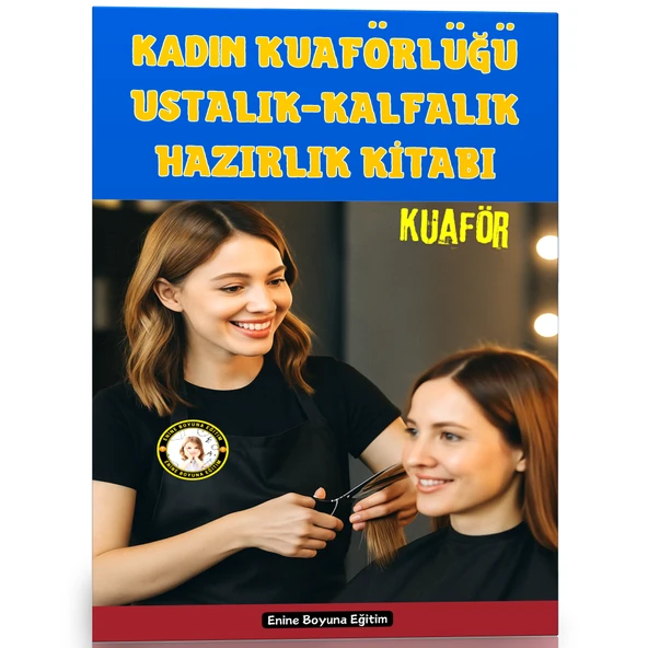 Kadın Kuaförlüğü Kalfalık-Ustalık Sınavları Hazırlık Kitabı ürün görseli 1