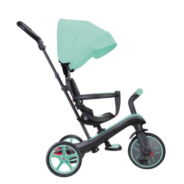 Globber Explorer 4in1 Trike Bisiklet Mint Yeşili - Resim 5