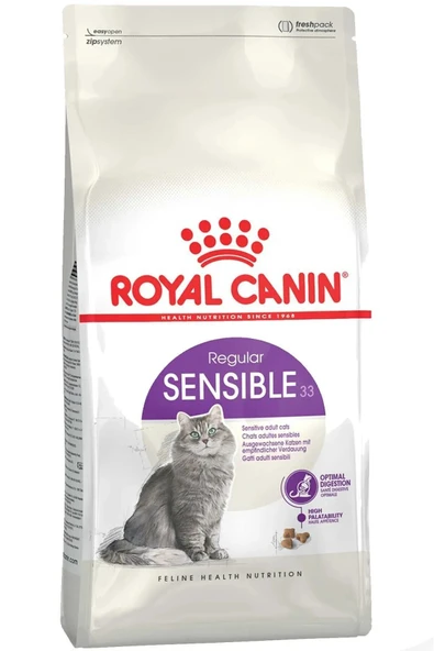 Royal Canin Sensible 33 Hassas Yetişkin Kedi Maması 2 Kg ürün görseli 1