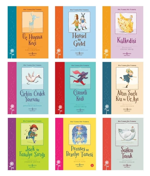 Bir Varmış Bir Yokmuş Masal Seti (9 Kitap) ürün görseli 1