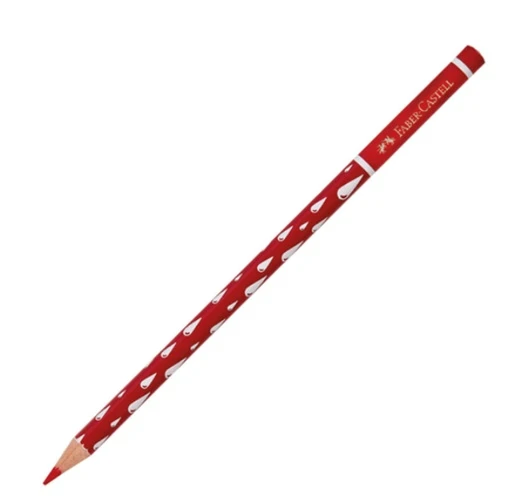 Faber Castell Başlık Kalemi Kırmızı Kalem Damlalı - 4 adet ürün görseli 1