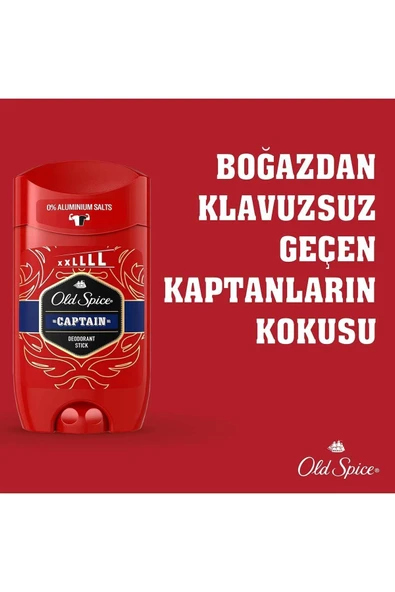 Old Spice Deo Stick Captain 85 ml - Resim 3