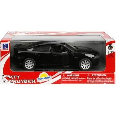 Sunman Dodge Charger Siyah 1/24 Model Araba ürün görseli 1