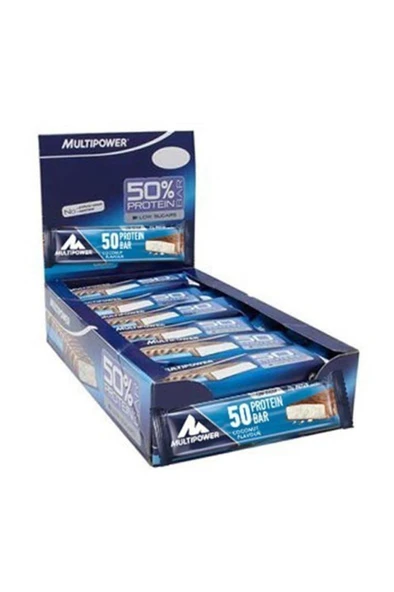 Multipower %50 Protein Bar 20 Adet Hindistan Cevizi ürün görseli 1