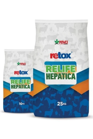 Hs Tarım Retox ReLife Hepatıca Verim Düşüklüğü ve Önleyici Yem Katkı 25 Kg ürün görseli 1