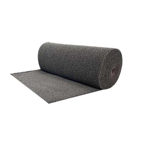 Kıvırcık Kapı Önü Dış Mekan Paspas / Kalınlık : 14 mm. / En : 1.20 M. - Boy : 3 Metre / Gri ürün görseli 1