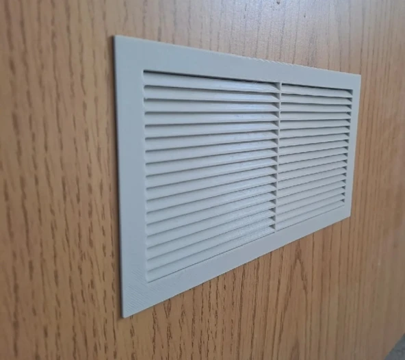 Kapı Altı Menfez Kapak 22X8,5   1 çift (2 adet) - Resim 2